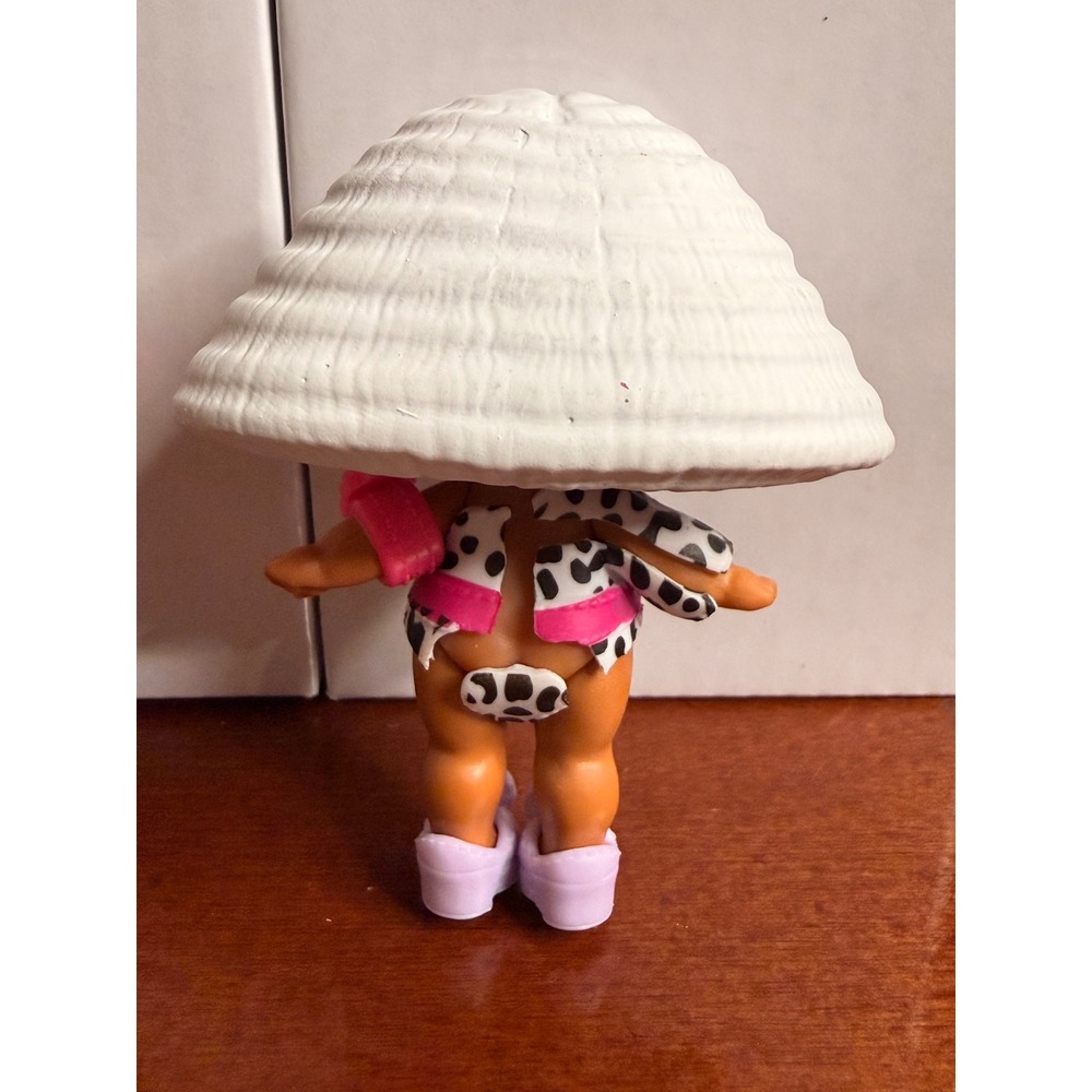 LOL Surprise Doll Lot Sis Cheer 80s BB Glitter Hair Animal Print Figures 3 Inch - Picture 3 of 7